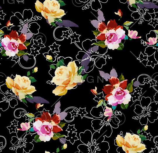 莫妮卡-女装华亿平台印花华亿平台图片