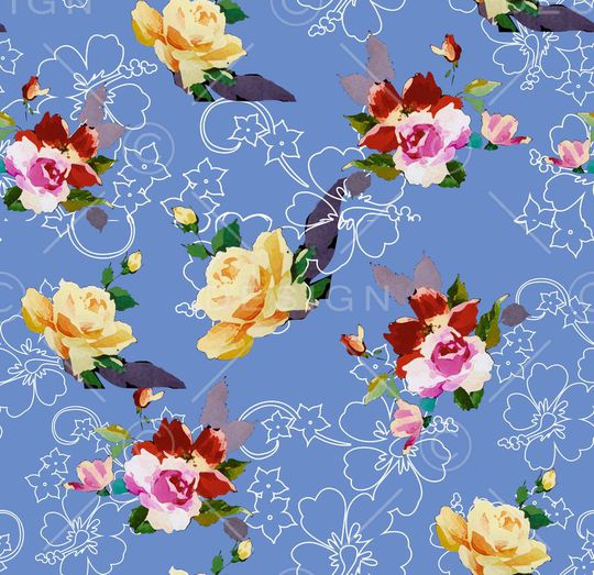 莫妮卡-女装华亿平台印花华亿平台图片