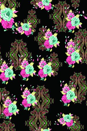 莫妮卡-女装华亿平台印花华亿平台图片