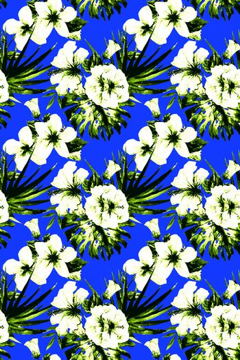 花朵印花华亿平台图片