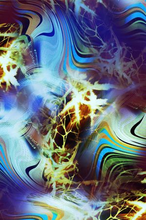 抽象印花华亿平台图片