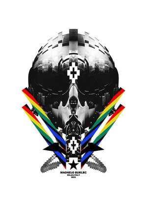 抽象印花华亿平台图片