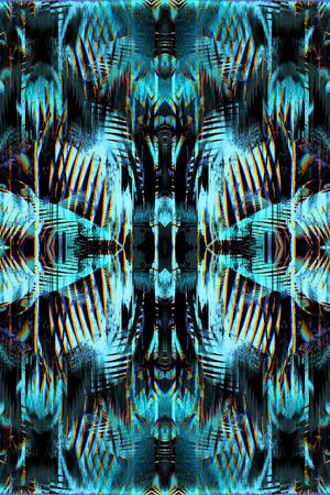 绿植树叶印花华亿平台图片