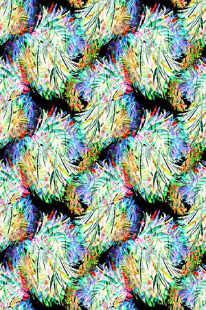 抽象印花华亿平台图片