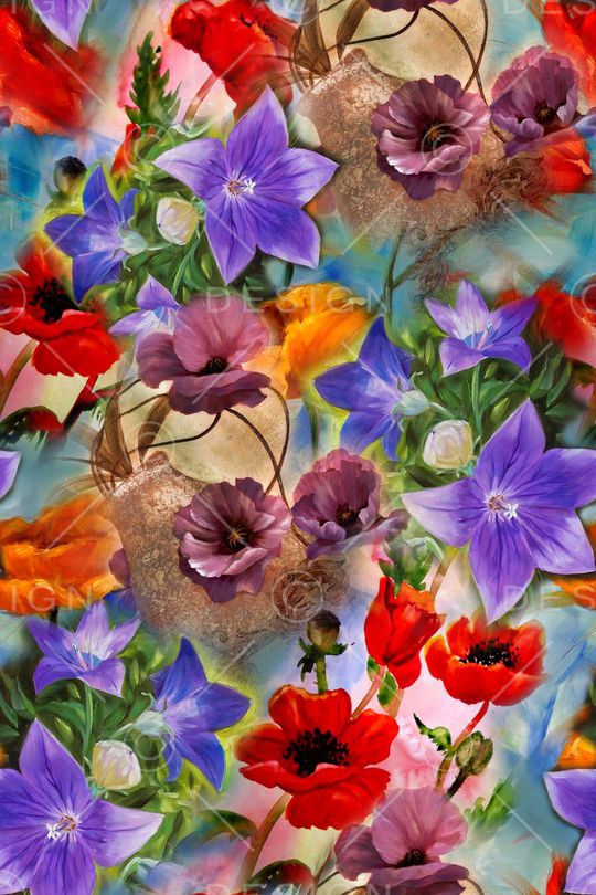 抽象印花华亿平台图片