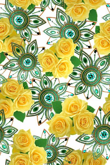 671408-2016-7-13珠宝玫瑰花卉1