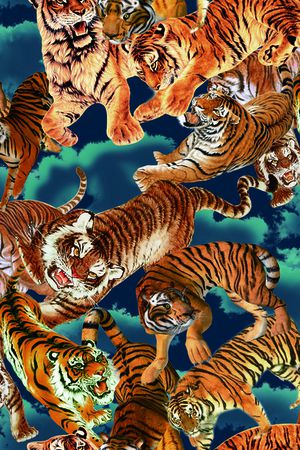 动物印花华亿平台图片