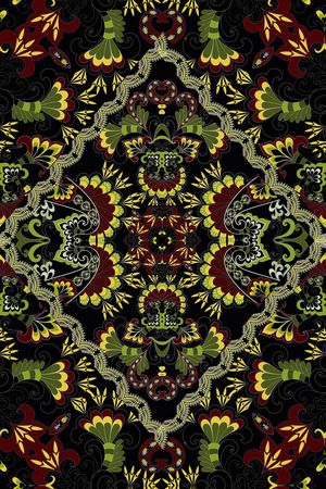 中国风印花华亿平台图片