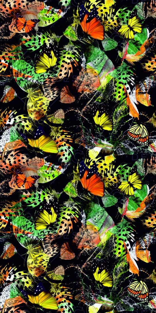 butterflies印花华亿平台图片