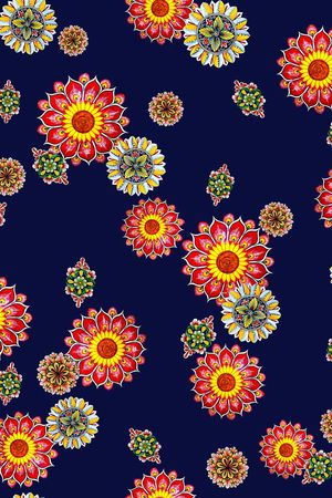 抽象印花华亿平台图片