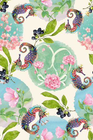 花朵印花华亿平台图片