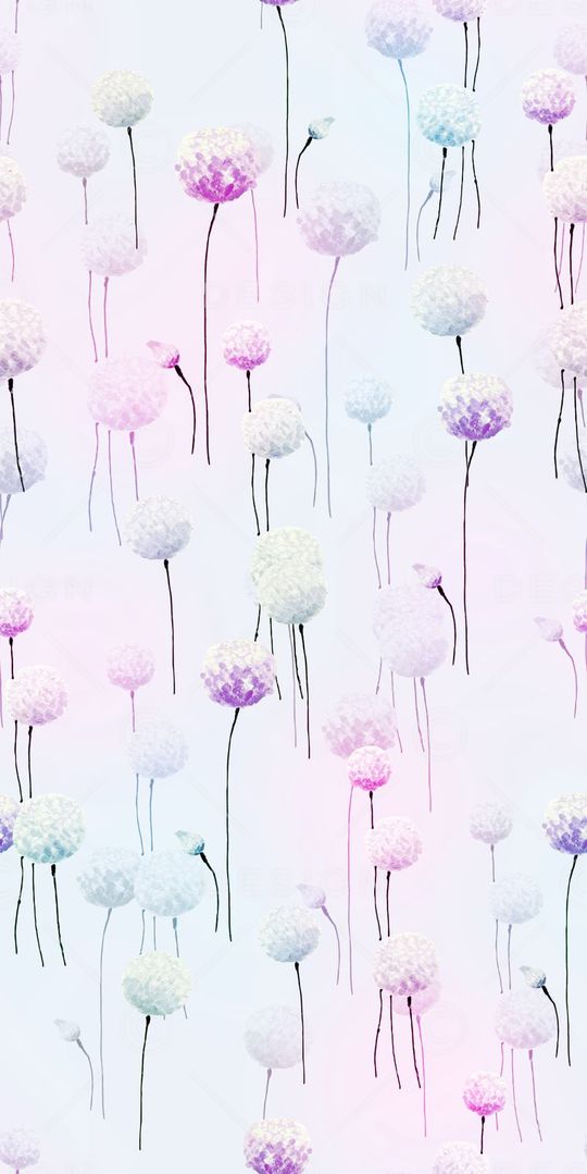 蒲公英花印花华亿平台图片