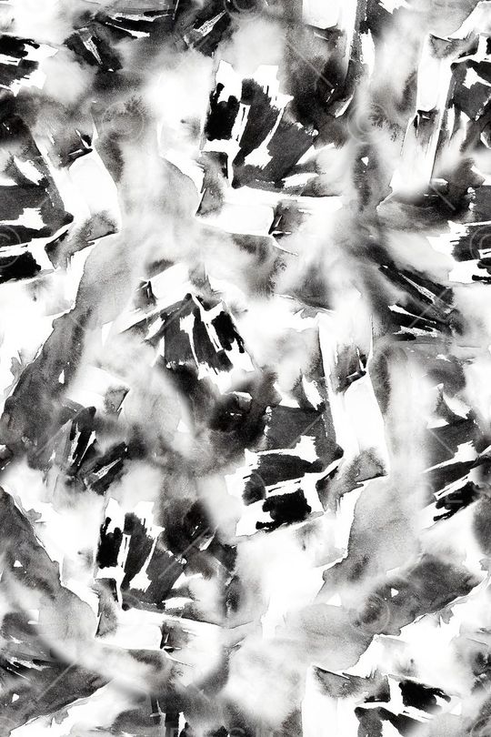 水墨印花华亿平台图片