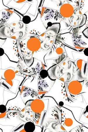 插画印花华亿平台图片