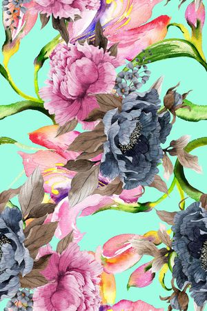 手绘印花华亿平台图片