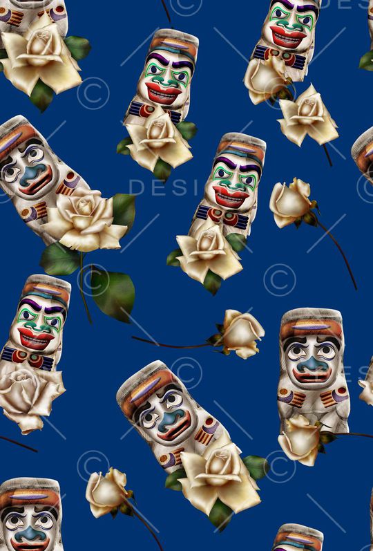 莫妮卡-女装华亿平台印花华亿平台图片