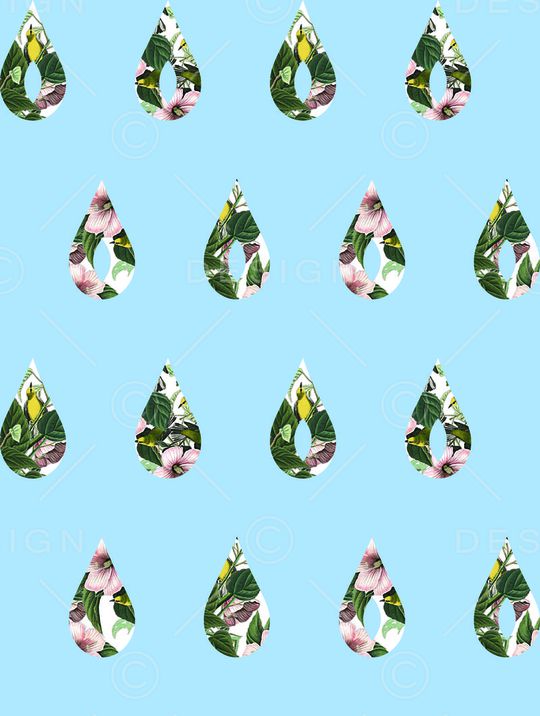 不规则几何印花华亿平台图片