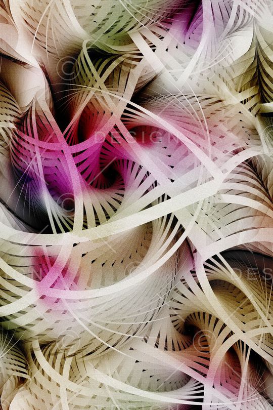 分形艺术印花华亿平台图片