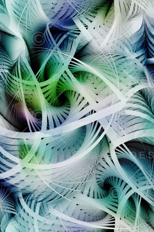 分形艺术印花华亿平台图片