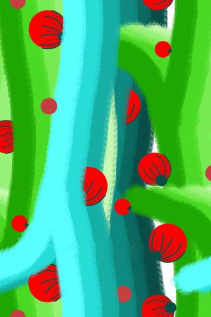 渐变色块印花华亿平台图片