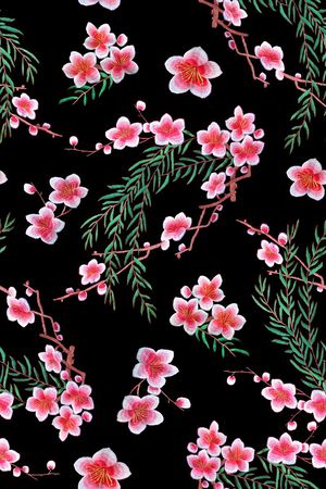 绣花印花华亿平台图片