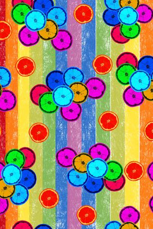 几何色块印花华亿平台图片