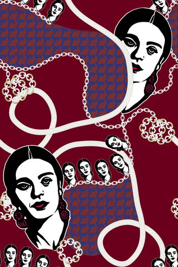 L.D~卡通印花华亿平台图片