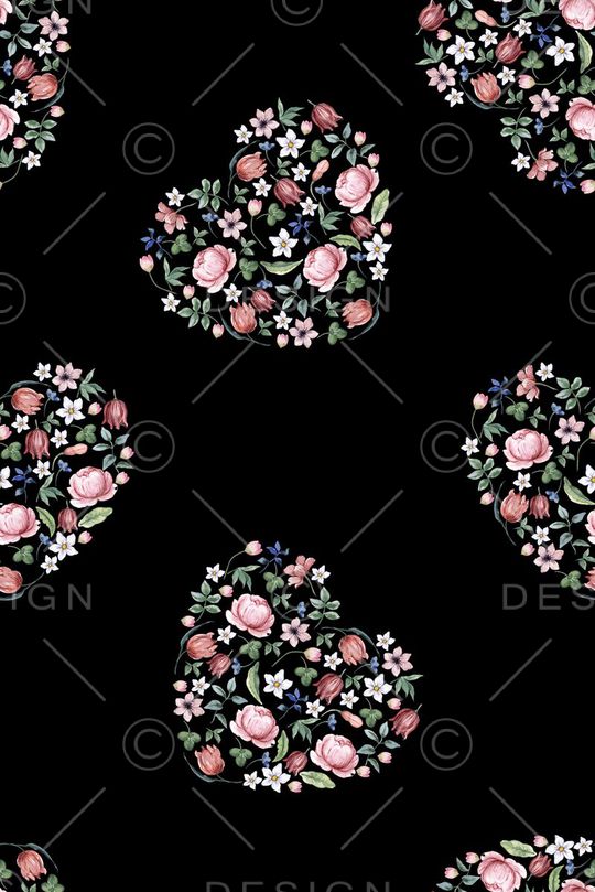 爱心印花华亿平台图片