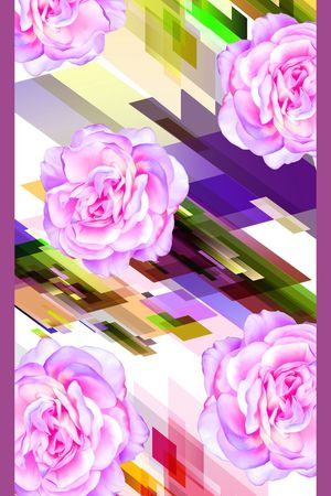 时尚印花华亿平台图片