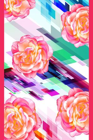 时尚印花华亿平台图片