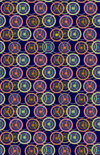 672108-手绘圆形花纹