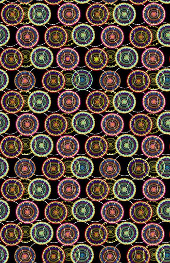 672109-手绘圆形花纹--2