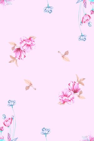 康乃馨印花华亿平台图片