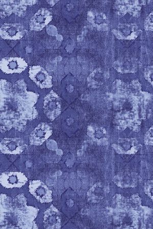 牛仔蓝印花华亿平台图片