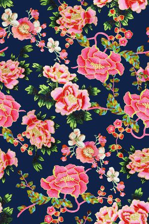 绣花印花华亿平台图片