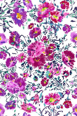 乱花印花华亿平台图片