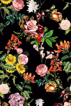 复古古典印花华亿平台图片