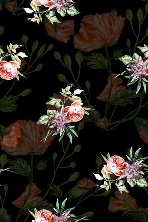 手绘印花华亿平台图片