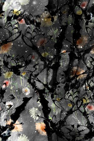 抽象印花华亿平台图片