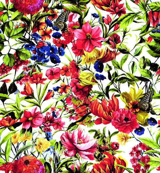 小碎花印花华亿平台图片