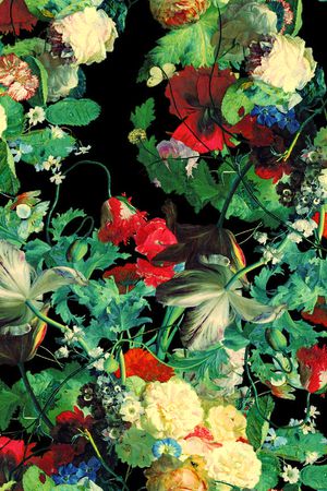 小碎花印花华亿平台图片