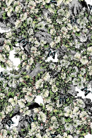 中国风印花华亿平台图片