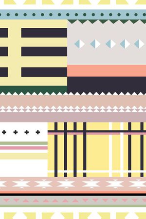 几何印花华亿平台图片