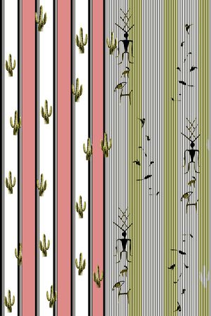 几何印花华亿平台图片