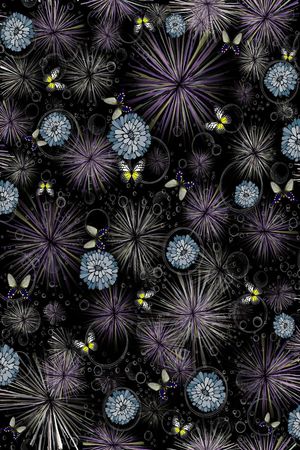 花朵印花华亿平台图片