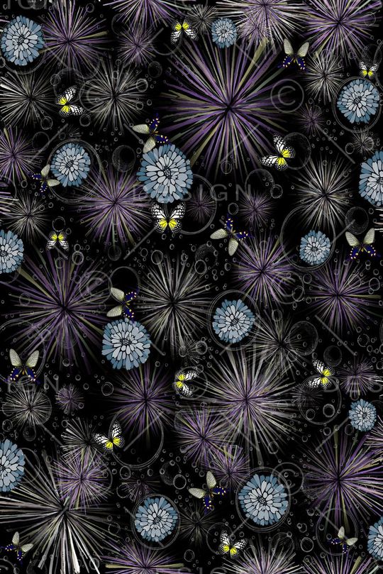 花朵印花华亿平台图片