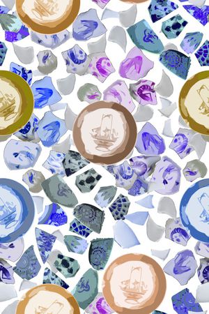 瓷片印花华亿平台图片