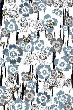 几何印花华亿平台图片