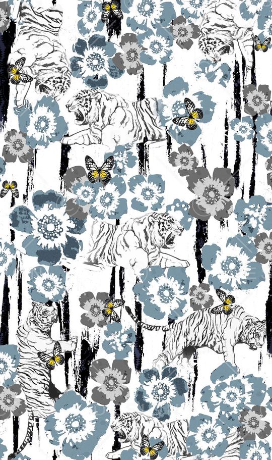 几何印花华亿平台图片