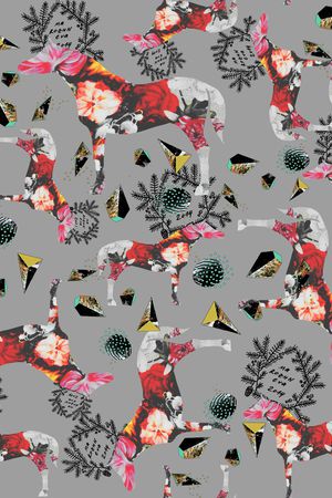 动物印花华亿平台图片